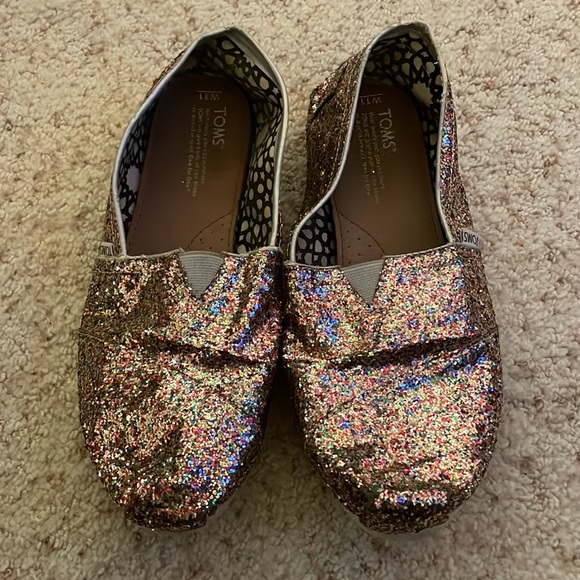 COPY - Sparkly Multi-Colored Glitter TOMS - Picture 5 of 9